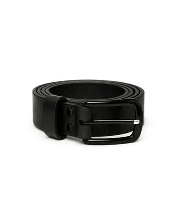 Plain Black Belt